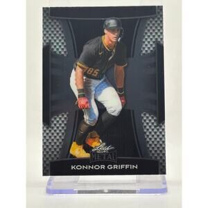 2025 Leaf Metal Baseball Konnor Griffin Base Parallel 29/99 Pittsburgh Pirates